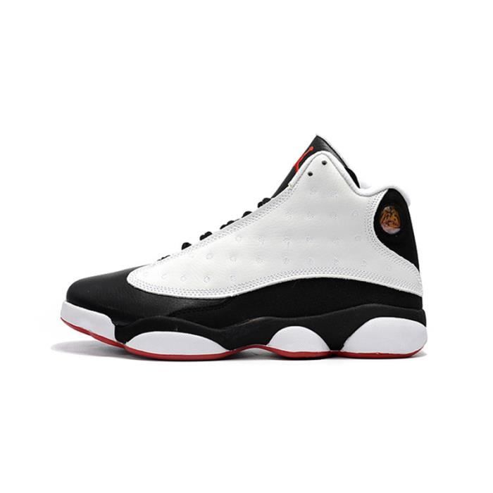 Nike Air Jordan 13 Retro blanc rouge noir Cdiscount Chaussures