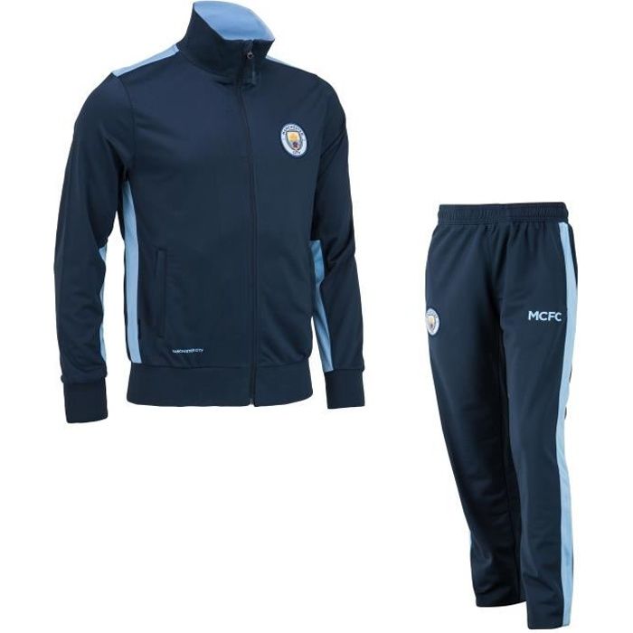 Spaans zuiger Grijpen Survetement manchester city enfant - Cdiscount