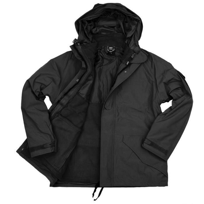 Polaire hotsell militaire noire