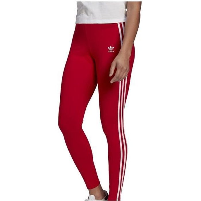 Legging adidas 2025 femme rouge