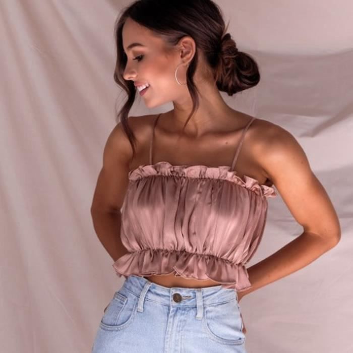 Haut Blanc Mousseline à Volants Select Femme Taille 10 Neuf Avec étiquettes