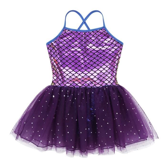 YIZYIF Enfant Fille Robe Noël Costume Lutin de Noël Tutu Robe Princesse