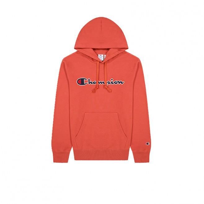 Pull champion best sale rouge a capuche