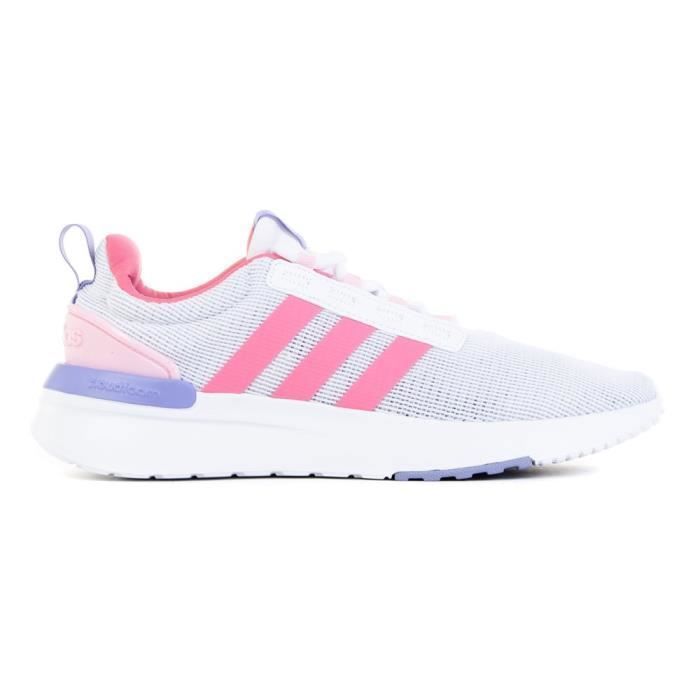 Adidas Baskets - ADIDAS - Racer TR21K - Lacets - Textile - Bleu Mixte/Enfant
