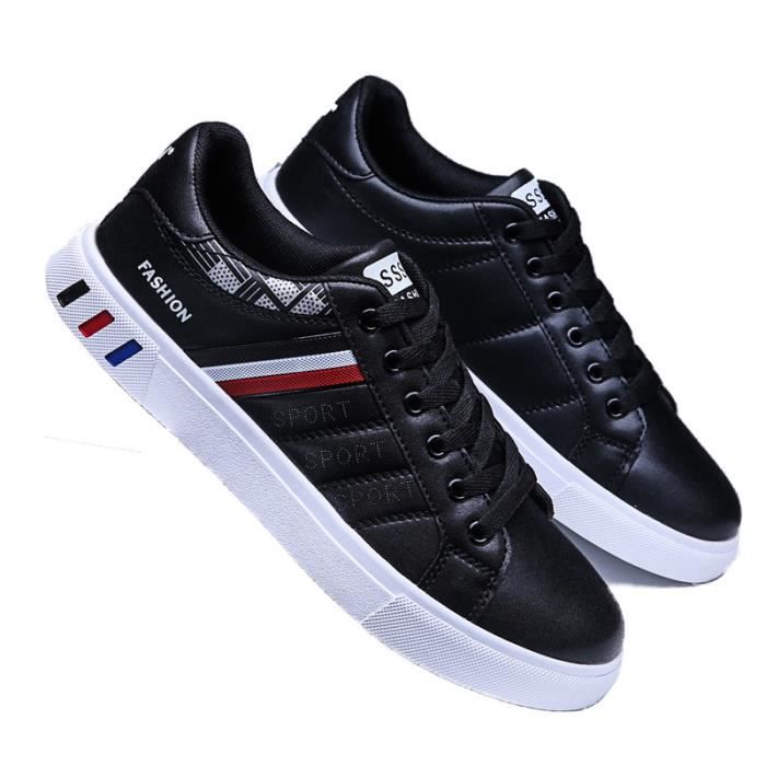 LEOCLOTHO Basket Homme - LEOCLOTHO - Course Fitness Sneakers - Noir - Taille 39-44