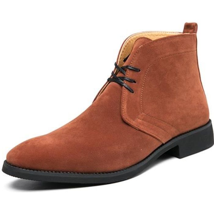 Bottines homme cuir on sale marron