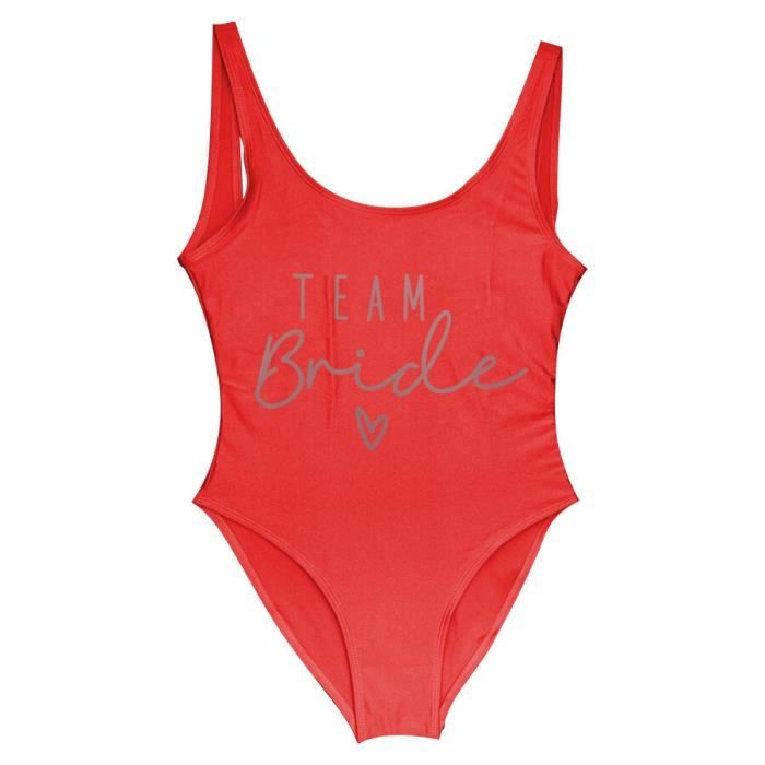 Maillot De Bain Une Pièce Hot Stuff à Col - Rose, 80% Polyamide 20% élasthanne, Neuf étiqueté