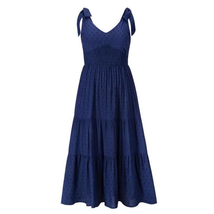 Robe Péplum Sans Bretelles Charlotte Russe Bleu Marine Avec Bijoux - Taille S, Occasion
