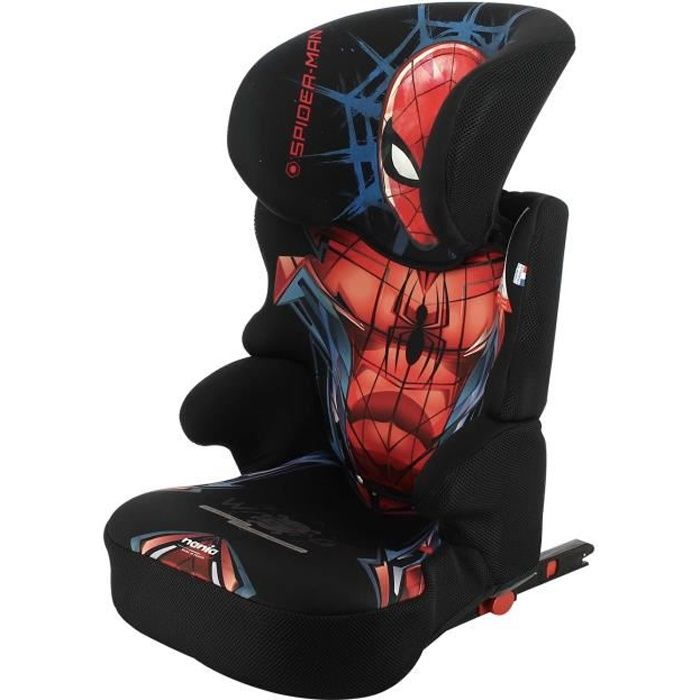 Siège Auto Rehausseur Isofix 15-36kg Rway - Fabriqué En France - Marvel  Spiderman - Siège auto BUT