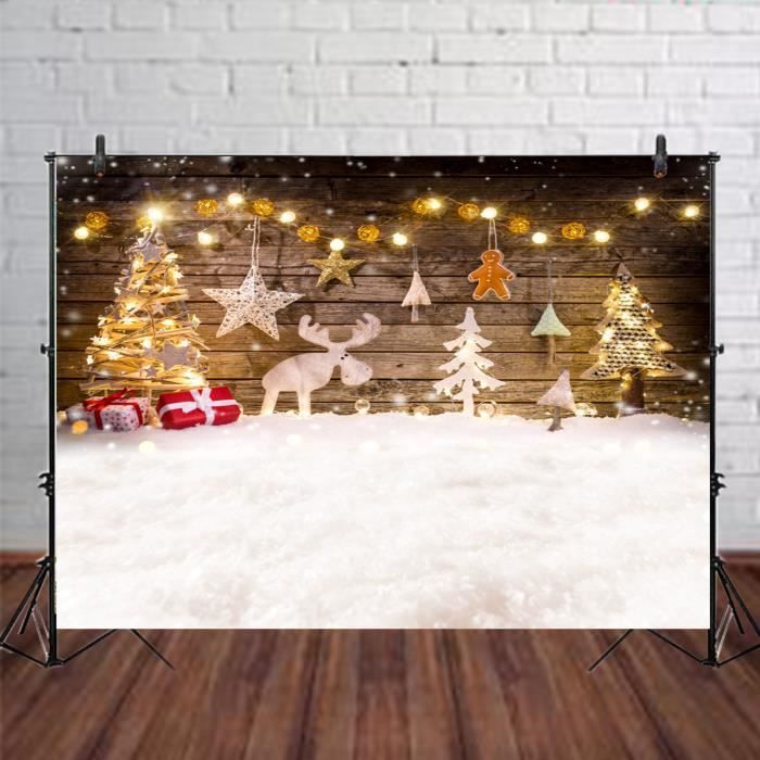 Fond Studio Photo Decor Noel Achat Vente Pas Cher