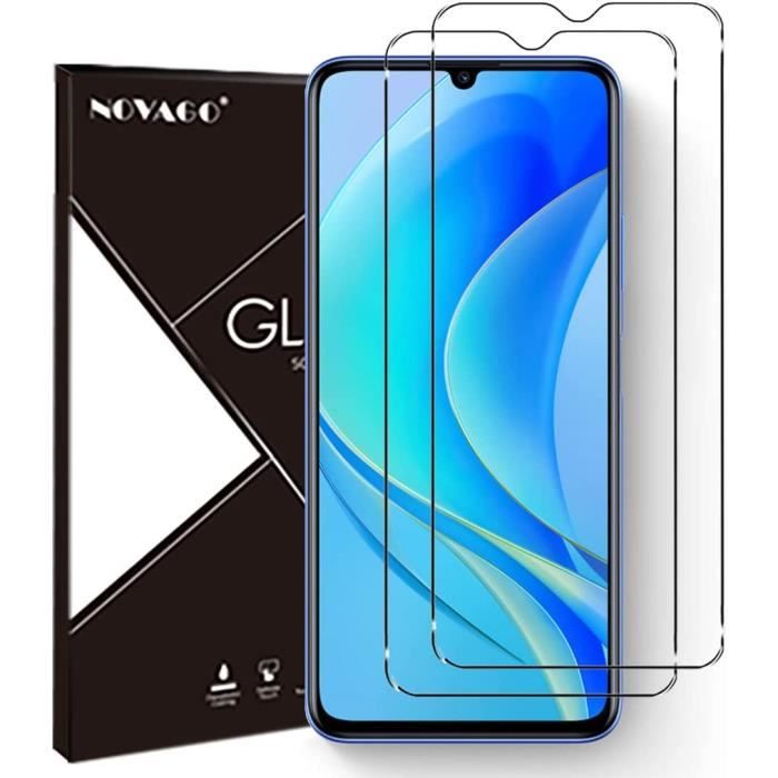 NOVAGO Compatible Avec Realme Note 70T - 2 Films Protection Ecran Verre Trempe Solide 9h Couvre Pas La Totalite De L Ecran