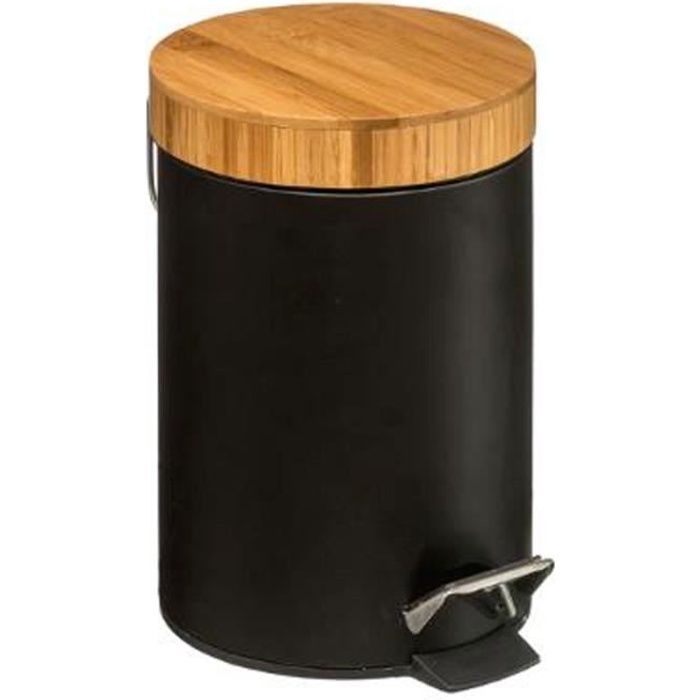 Design En Acier Inoxydable Bambou Table Poubelle De Table Poubelle