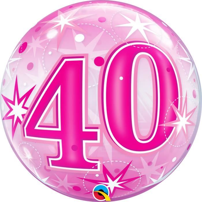 Ballon Bubble Anniversaire 40 Ans Etoile Rose 55 Cm Achat Vente Ballon Decoratif Cdiscount Ballon Bubble Anniversaire 40 Ans Etoile Rose 55 Cm Achat Vente Ballon Decoratif Cdiscount