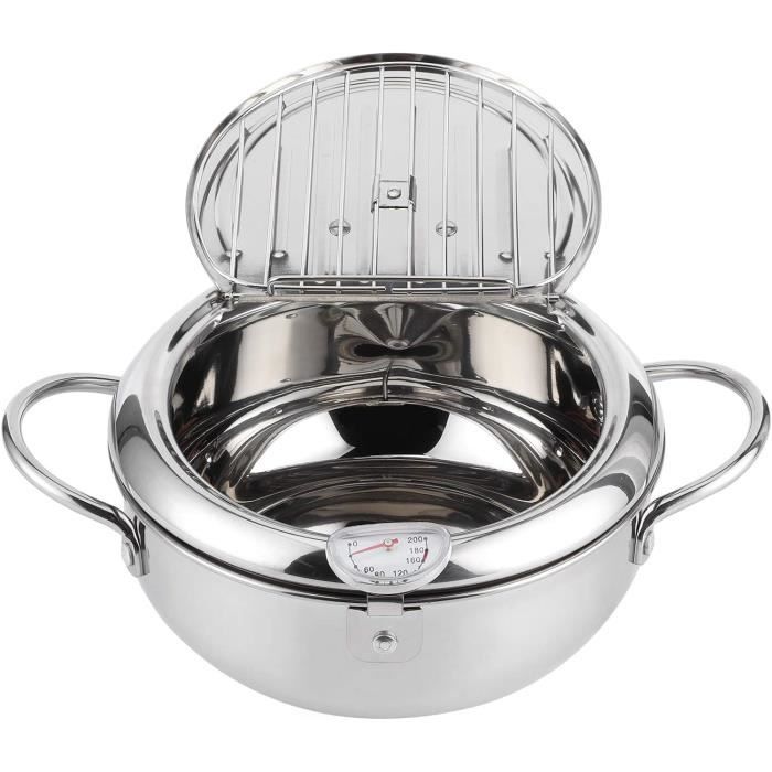 Friteuse Acier Inoxydable 304 Avec Mailles Filtre Fines & Filtrant