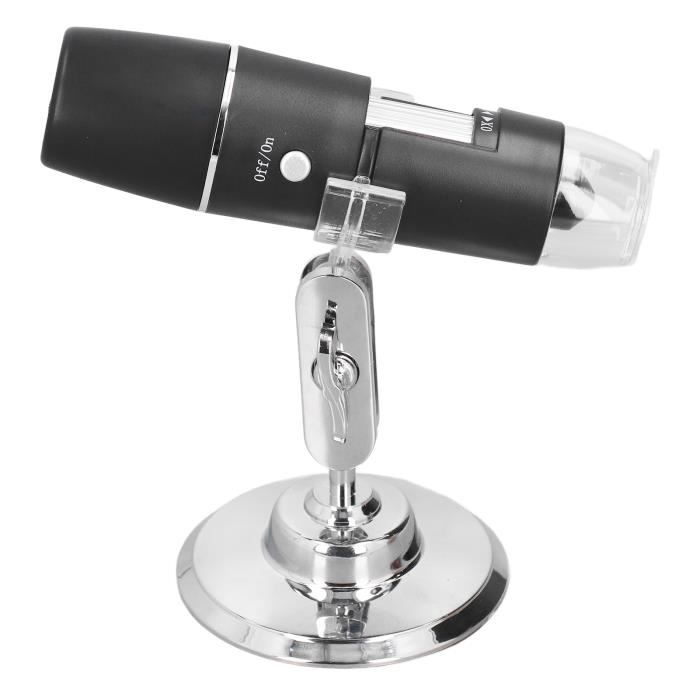 Microscope EMARTH Pour Débutants – 40x-1000x – 52 Pièces éducatives – Bleu Marine