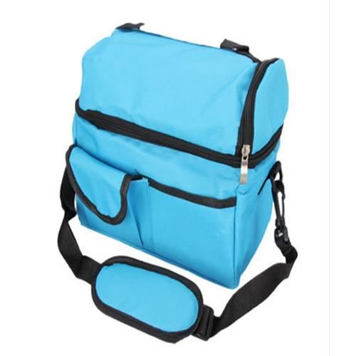 Sac Glacière Isotherme NOVAGO 15L Pliable - Idéal Pour Pique-nique, Bureau, Lunch, Camping (bleu) - 8