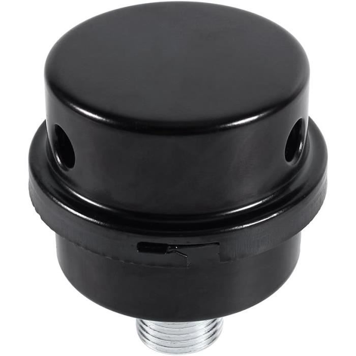 Silencieux Et Filtre Pour Compresseur à Piston - 25 Mm 80, Métal Et Papier - Réduction Bruit Et Filtration Air