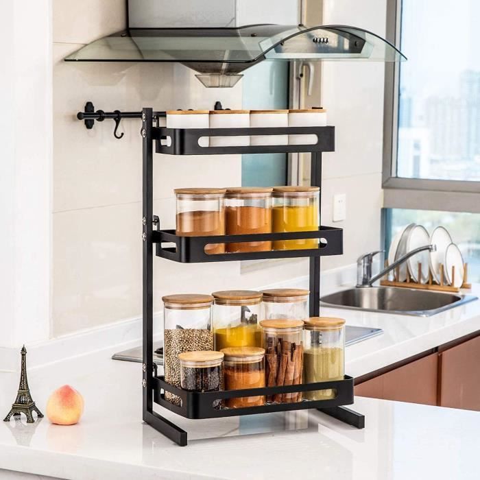 etagere cuisine aluminium cdiscount