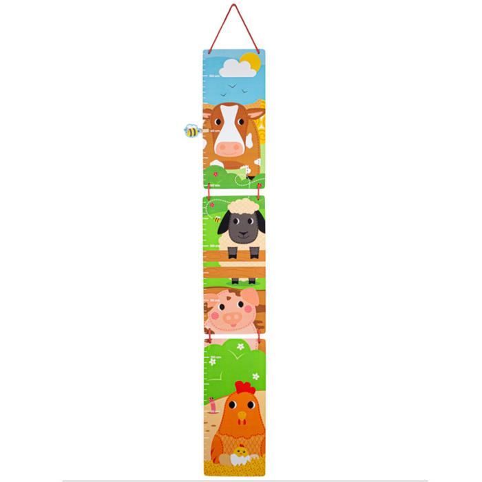 Toise En Bois La Ferme Cdiscount Puericulture Eveil Bebe Toise En Bois La Ferme Cdiscount Puericulture Eveil Bebe