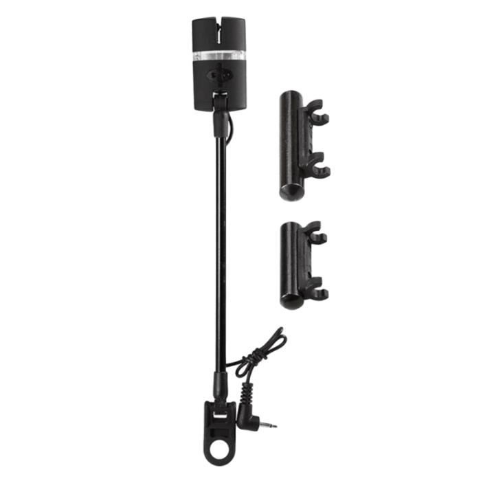 Noir-4 Sonnettes D'alarme De Morsure De Pêche Électronique, Sonnette À