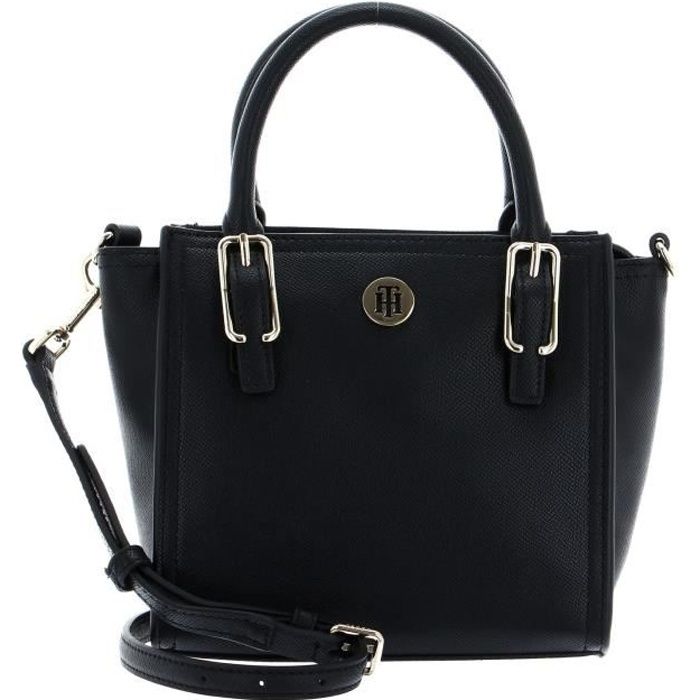TOMMY HILFIGER Honey Small Tote Black [154902] sac à main sac a