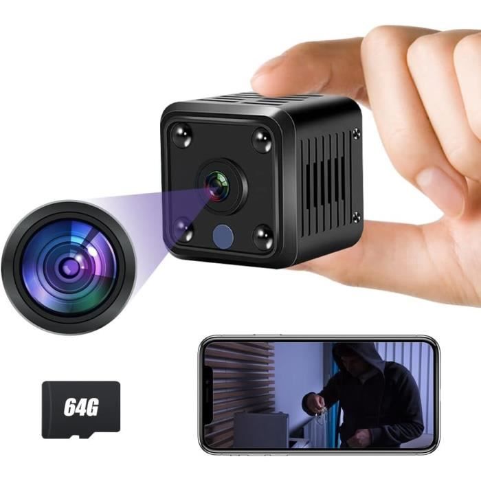 Caméra Espion SOSOFRANK 1080P - Chargeur USB - Détection Mouvement - WiFi - Micro SD - Discret