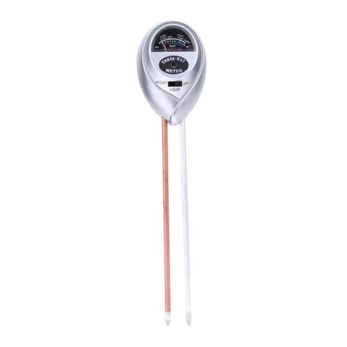 Thermomètre De Sol Jardin - En Acier Inoxydable, Pour Tester Température Et Nutriments