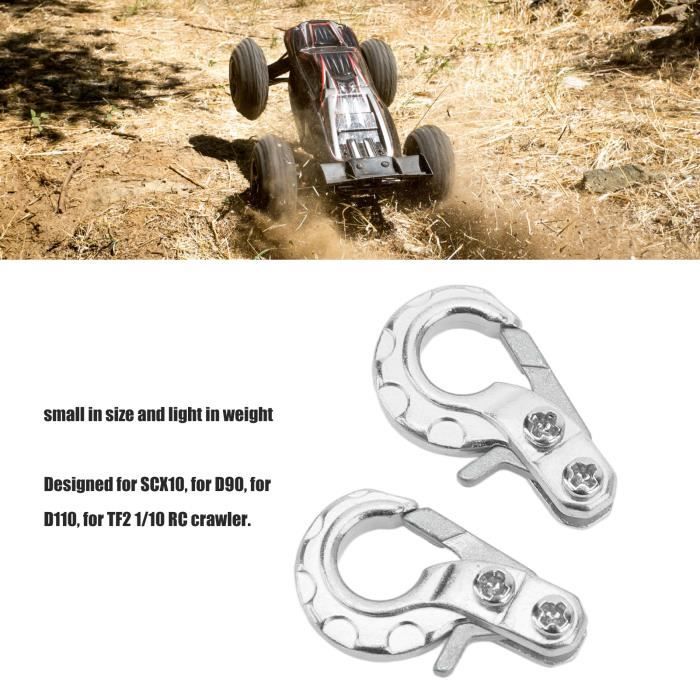 2 Mini Vélos Décoration KEEDA Pour Voiture RC 1/10 - Métal/plastique 10.5x7cm | Crawler SCX10 TRX4