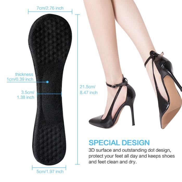 NEUF 3 4 Arch Support Shoes Semelle interieure Femme 2 7 5 Taille de chaussures pour pieds plats fasciite plantaire YES Cdiscount Sante Mieux vivre