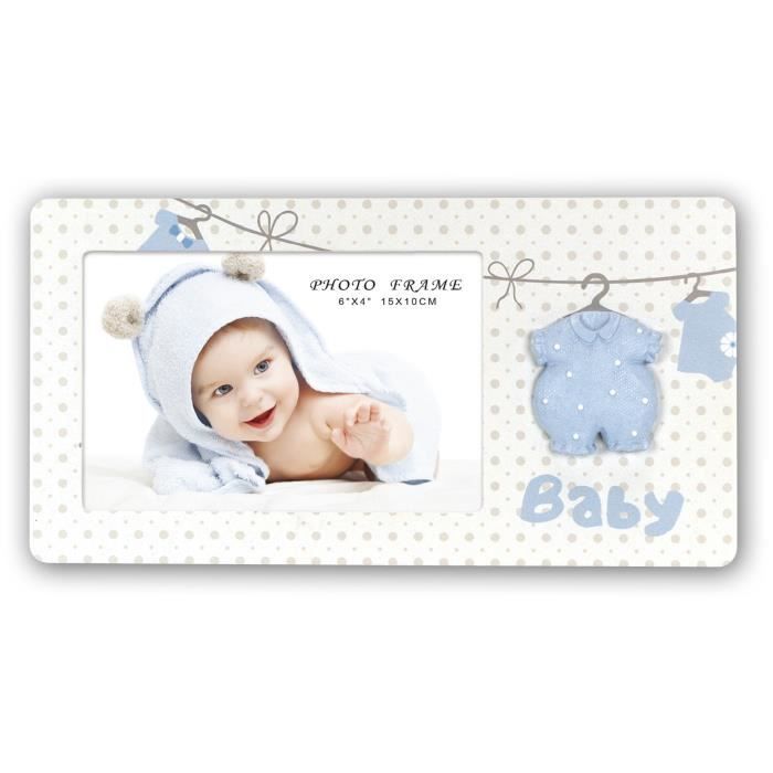 Cadre Photo Bebe Milena Bleu Cdiscount Maison Cadre Photo Bebe Milena Bleu Cdiscount Maison