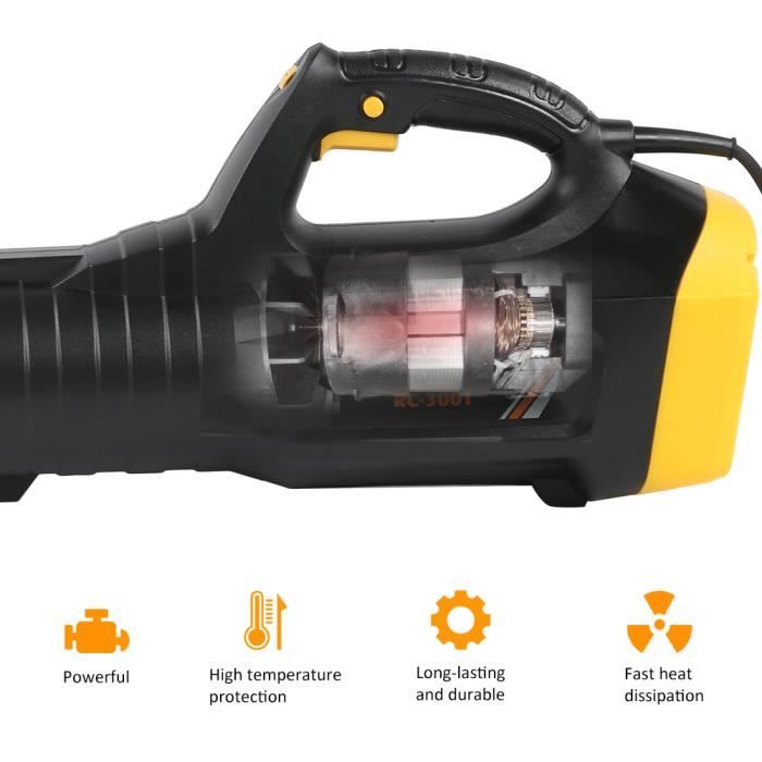 Mini Souffleur D'Air Haute Puissance 200W Sans Fil LVYXON - Nettoyage Clavier, Voiture & Ordinateur