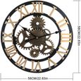 58cm horloge murale geante xxl pendule industriel horloge silensieuse horloge à quartz vintage pour salon, salle, chambre, bureau-1