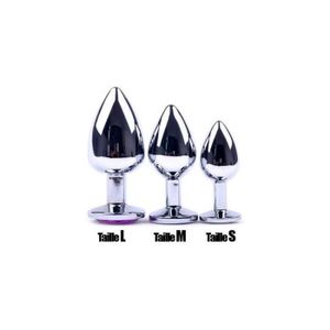 Sex Toy Plug Anal RoseBud Avec Cœur - Taille M - Rose - Pour Femme Et Homme - Neuf