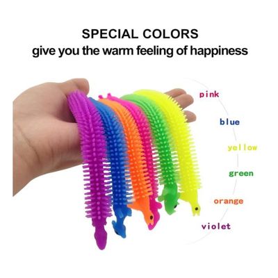 24 Jouets à Cordes Extensibles Yeefunjoy – 6 Couleurs, De 20 Cm à 2,4 M, Sensoriel, Anti-stress, Pour Enfants Et Adultes, Idéal TDAH/TOC