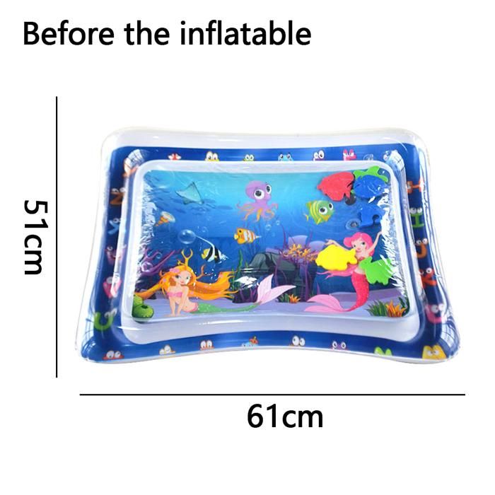 Tapis D'Eau Géant 67 X 67 Cm – Alphabet Et Animaux – Splash Pad Pour Enfants Dès 3 Ans