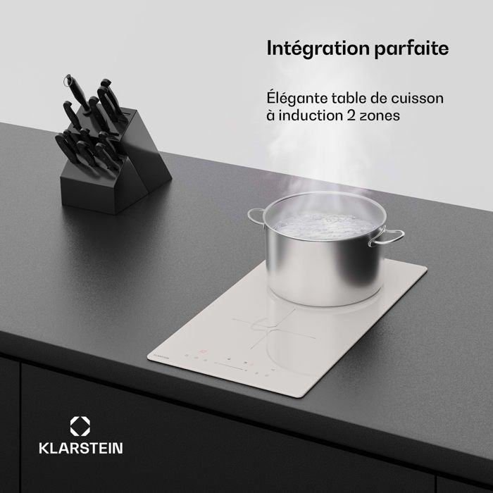 Klarstein PowerGlide Plaque Induction 2 Zones 3500W Boost Plaque — free download