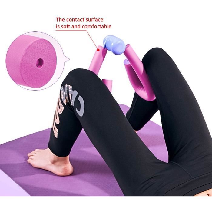 Thigh Master - Tonifie Cuisses Et Plancher Pelvien - Compteur Intégré - 3 Niveaux De Résistance (7-12kg)