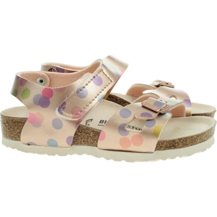 Chaussures BIRKENSTOCK Colorado Dor Rose Mixte Enfant Jaune