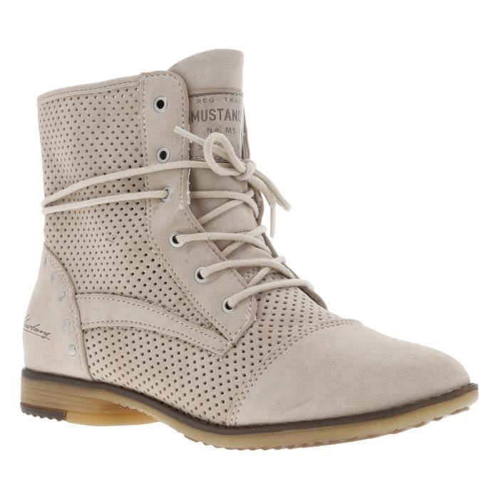 Boots talon plat femme hot sale
