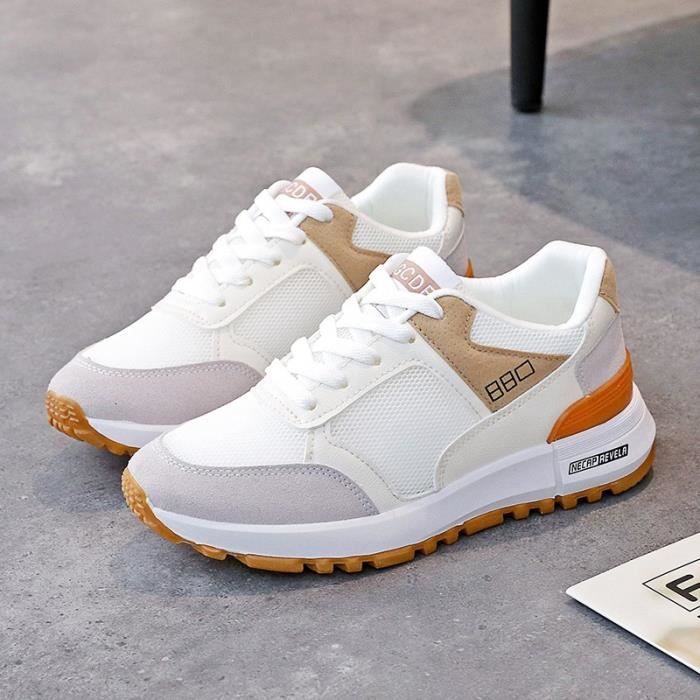 Basket femme Mode Feminine Baskets Lacets Anti d rapant