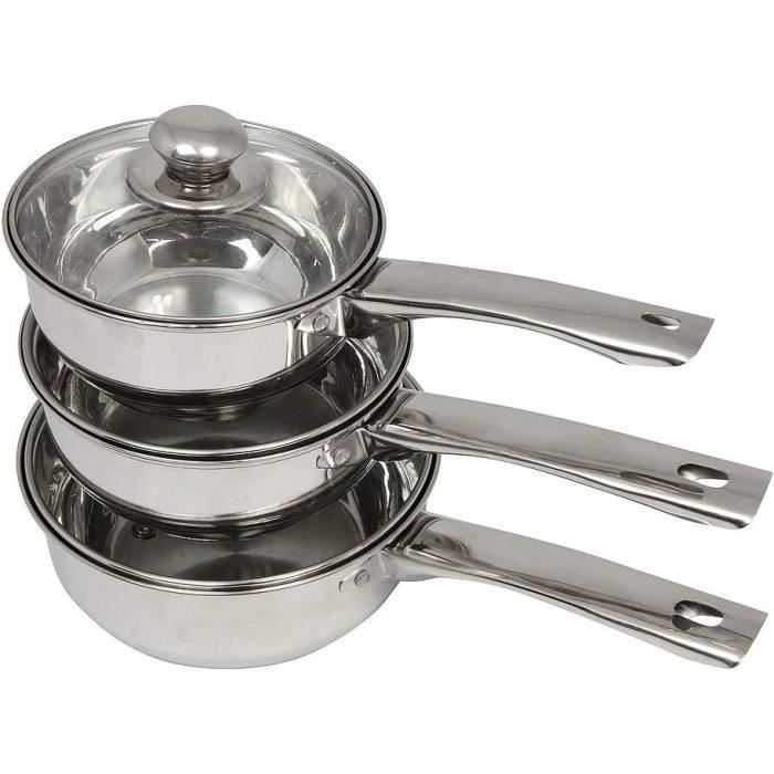 PRIMUS Ensemble De Casseroles Campfire – Acier Inoxydable 18/8, Poêle Et Casseroles Empilables Avec Sac De Transport