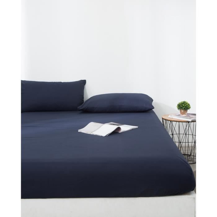 Limenda Lot De 2 Protège-matelas Imperméables 160x200 Cm - Alèse Lavable Anti-humidité