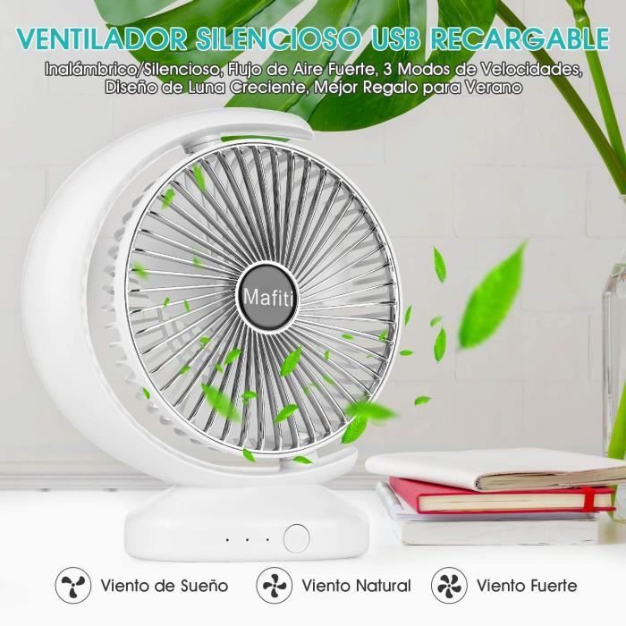 Ventilateur usb ventilateur de bureau oscillant petit ventilateur mural,  ventilateur silencieux pour camp de voyage en plein air. - Cdiscount  Bricolage