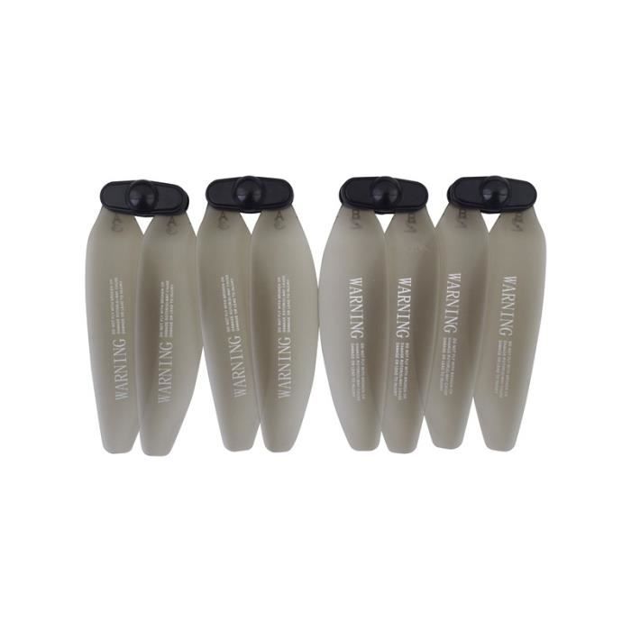 20 Hélices De Rechange Pour Drone Z3 – Pièces En Plastique Blanc, Installation Facile Et Durabilité Pour Quadrirotor