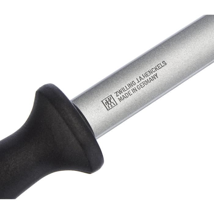 Fusil A Aiguiser Diamant Longueur 39 Cm Manche Plastique Noir Avec Trou De Suspension K231 Cdiscount Maison
