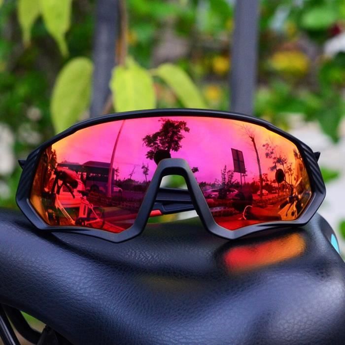 KAPVOE Polarisées Sport Hommes Lunettes De Soleil Cyclisme Sur Route  Lunettes VTT Vélo Équitation Lunettes d 15 1lens -BOED03755 - Achat / Vente  lunettes de soleil Homme - Cdiscount