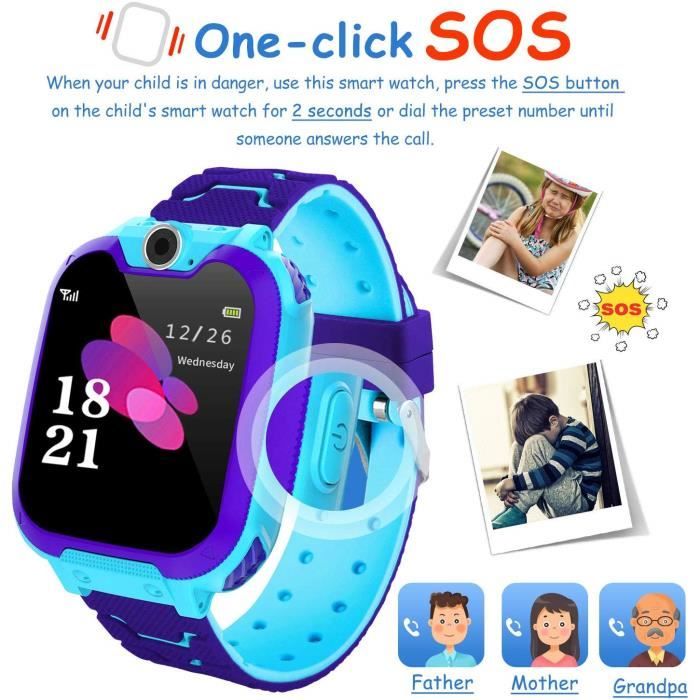 Jooksmart Meilleur Montre Connectée pour Enfant ado Garçon Fille