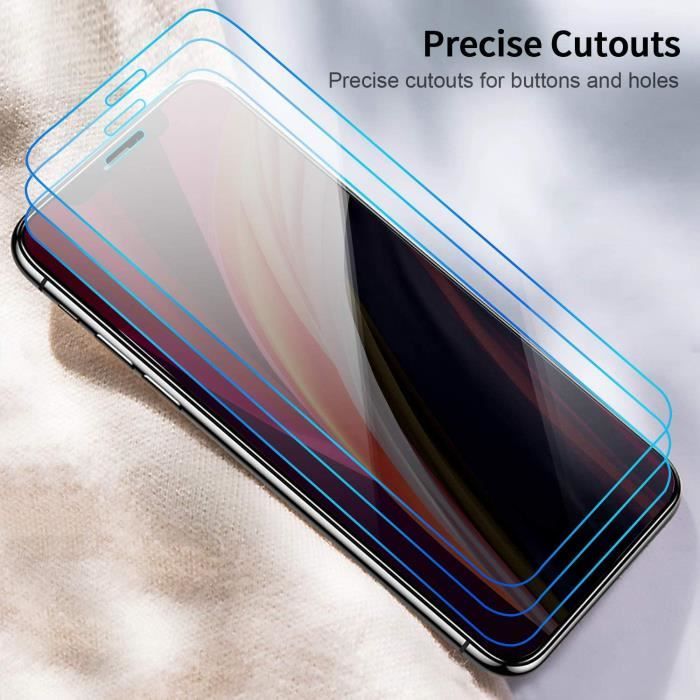 Lot De 3 Protections Hydrogel Pour Objectif Caméra Arrière IPhone - Anti-rayures TPU 5 Coules, Transparent