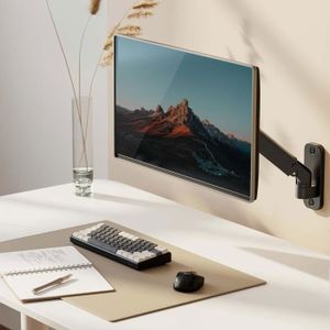 ONKRON Support De Bureau Pour Ecran Pc LCD LED OLED De 17 A 32 Pouces Argenté M