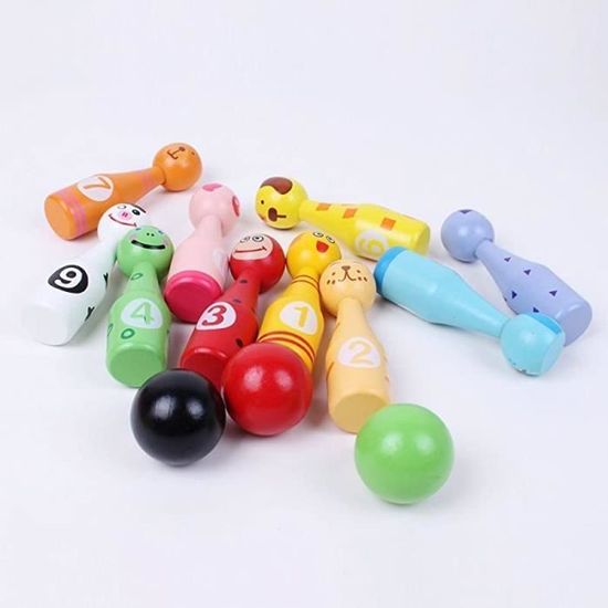 Jeu de quilles - ZGEER - Ensemble de Jouets de Bowling - Intérieur Jeu de quilles - ZGEER - Ensemble de Jouets de Bowling - Intérieur
